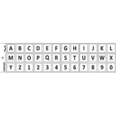 STICKER - ALPHABETH/ NUMBERS